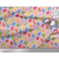 thumbnail image 3 of Soimoi Poly Georgette Fabric Egg Easter Print Fabric by The Yard 52 Inch Wide, 3 of 3