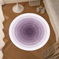 thumbnail image 4 of LSLJS Tapis Rond Salon Crème Vent Canapé Table Basse Chambre Chevet Bureau Coussin de Sol Insonorisant, Tapis Imitation Laine, 4 of 6