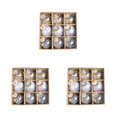 thumbnail image 2 of ZheElen Festive Decorations For Christmas Tree Spread Holiday Cheer Christmas Balls Decorations Christmas Decorations Home Decor B 3Set, 2 of 6