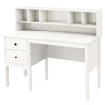 thumbnail image 1 of Pemberly Row Computer Desk 48" Writing Table w/ Power Outlets White, 1 of 8