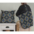 thumbnail image 5 of Soimoi Brown Moss Georgette Fabric Check & Geometric Print Fabric by the Yard 42 Inch Wide, 5 of 5