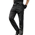 thumbnail image 1 of Tqyyweavej Pantalon Tactique pour Homme à Séchage Rapide Résistant à l'Eau Pantalon d'Extérieur Léger Extensible Cargo Pêche Voyage Camping Travail Randonnée Pantalon P-4TG, 1 of 3