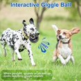thumbnail image 3 of CHUANK Wobble Giggle Ball for Dogs Ball Interactive Pet Toy Funny Giggle Sounds Teeth Cleaning Playing Training Herding Balls for Medium Large Dogs Gift -  5, 3 of 5