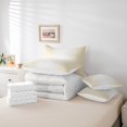 thumbnail image 4 of YST, Gradient Ombre Bedding Set, Modern Abstract Bed Sheets, 7-Piece, Aesthetic Geometry, Queen, 4 of 4