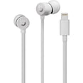 thumbnail image 1 of Restored Beats urBeats3 Wired Earphones with Lightning Connector - Tangle Free Cable, Magnetic Earbuds, Built-In Microphone and Controls - (Satin Silver), 1 of 5