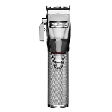 BaBylissPRO® SILVERFX Tondeuse Métallique Professionnelle avec Moteur Brushless et 8 Sabots