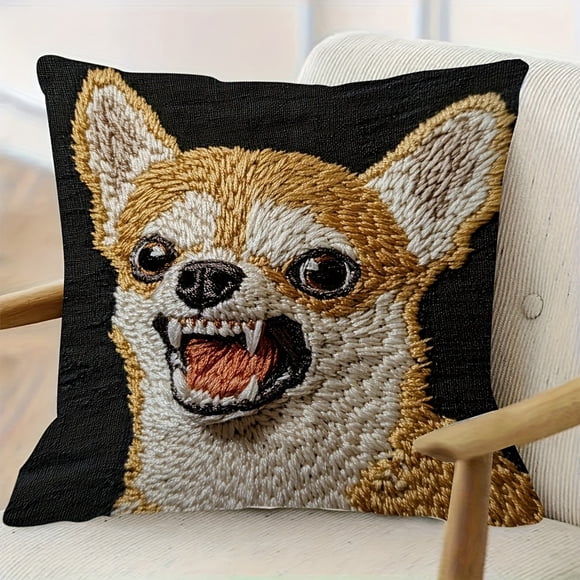QTOCIO Horse Head Pillow Cover 45x45cm Soft Decorative Cushion Case Equestrian Designs For Sofa Bed Home Decor Comfortable Throw Pillow Case