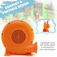 thumbnail image 4 of Patiojoy Electric Air Blower Inflatable Bouncer Blower with Handle Large Air Outlet Commercial Air Blower for Inflatable Castle and Jump Slides 550W 0.7HP, 4 of 10
