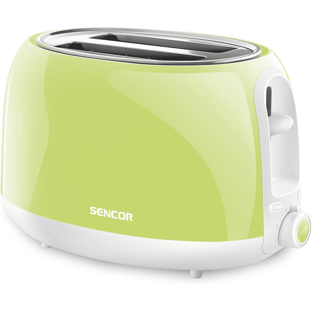 Sencor STS-37GG 2-Slice Electric Toater (Pastel Lime Green)