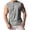 Grey, variant on Tank Top for Men, Mens Side Split Waistband Sleeveless Fitness Round Neck Sport