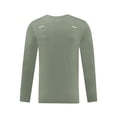 thumbnail image 4 of Styesk Mens Shirts Man Solid-Color-Drying Breathable Tight Fitting Base Sports Fitness Elastic Long Sleeve Round-Neck, 4 of 7