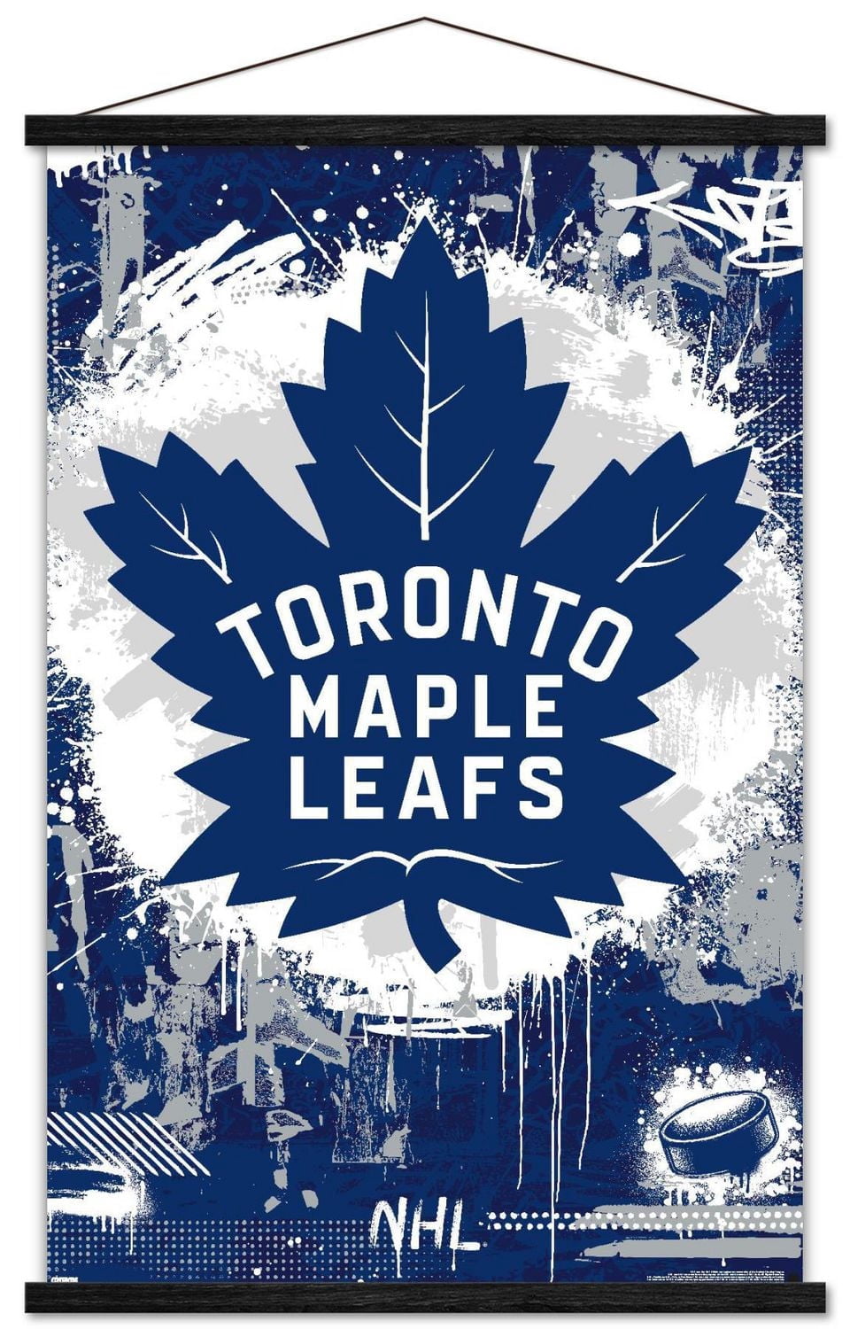 NHL Toronto Maple Leafs - Maximalist Logo 23 Wall Poster, 22.375" x 34"