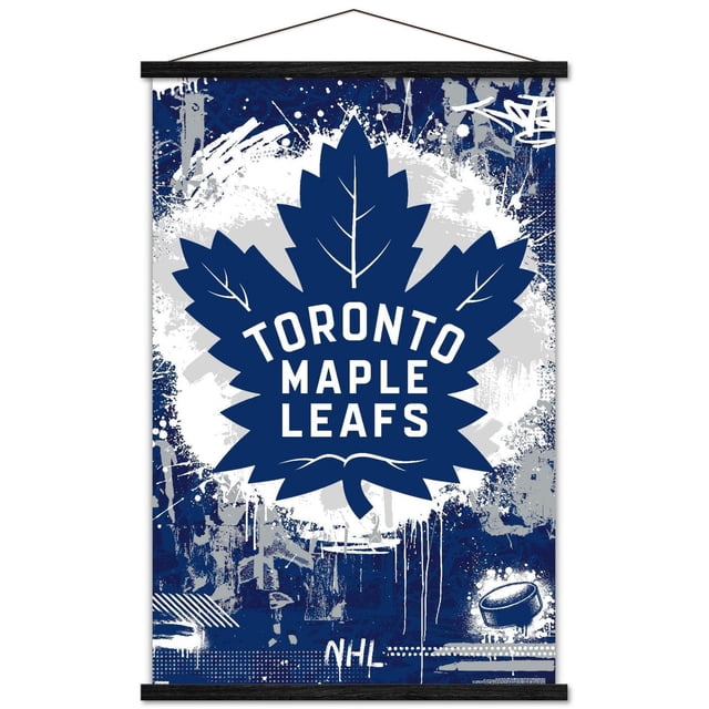 NHL Toronto Maple Leafs - Maximalist Logo 23 Wall Poster, 22.375" x 34"