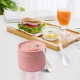 thumbnail image 2 of Luncheaze Lunch Box Luncheaze Lunch Box Pink Lunch Boxbento Boxes for Adults - Bento Box for Youngster - Leakproof Microwave Safe Bento Lunch Box Set with Cutlery Lunch Box Snacks Lunch Box Snacks, 2 of 2