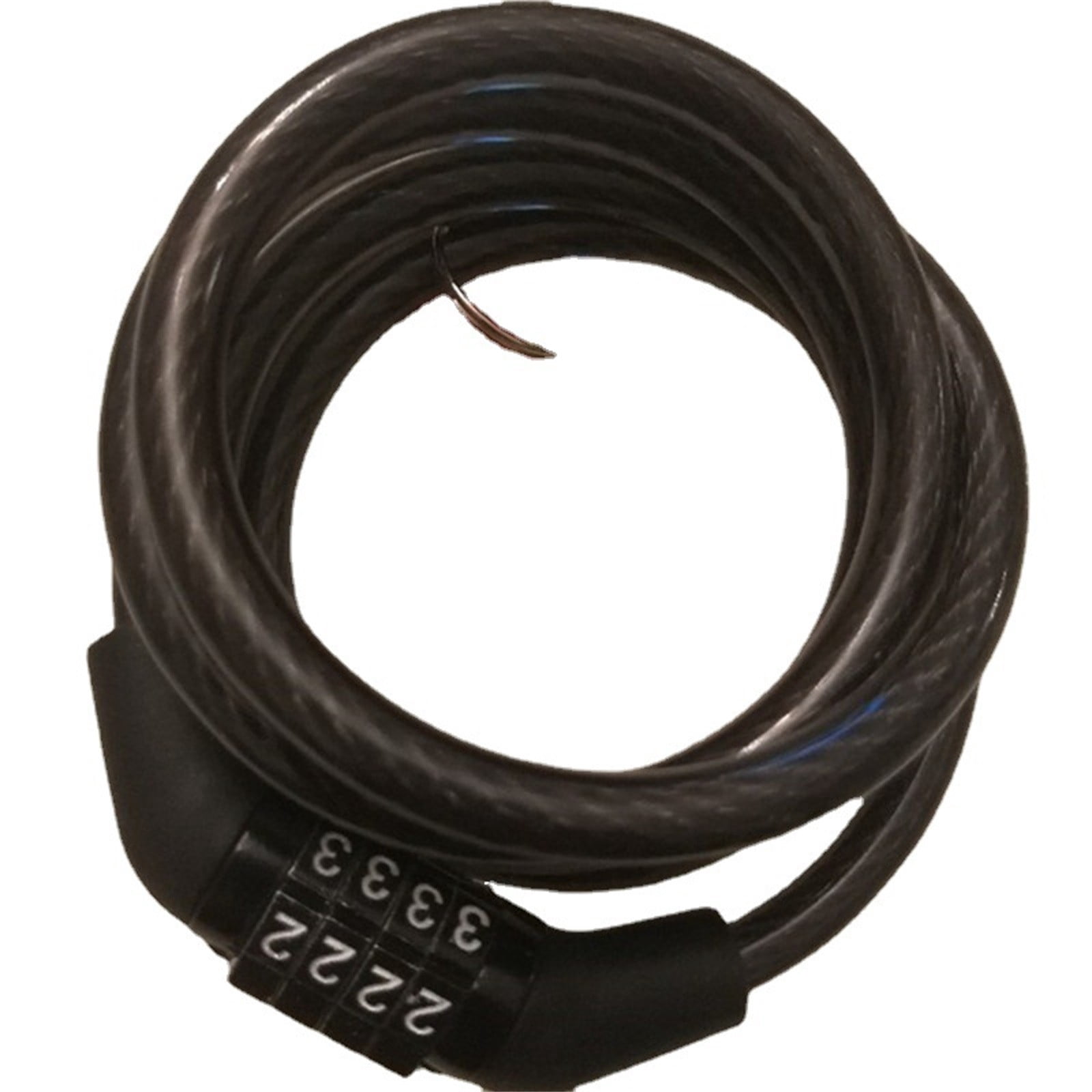 Bike Lock Extra Thick Diameter, Solid Bike Locks Heavy Duty Anti Theft 4 Digit Password Bike Locks for Bike, Bicycle, Scooter, Motorcycle, Door, Gate, Fence