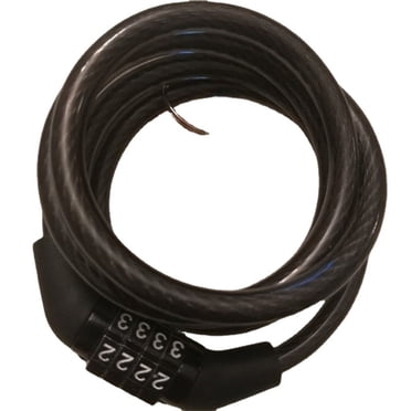 Bike Lock Extra Thick Diameter, Solid Bike Locks Heavy Duty Anti Theft 4 Digit Password Bike Locks for Bike, Bicycle, Scooter, Motorcycle, Door, Gate, Fence