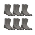 thumbnail image 1 of Genuine Dickies Men Heavyweight Crew Work Socks - Grey - 6 Paris (2x3PK), 1 of 5