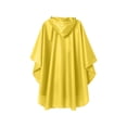 thumbnail image 4 of Économies d'Automne Horkkom Ponchos de Pluie pour Femmes Imperméables à Fermeture Éclair Manteau de Pluie avec Capuchon Cordon Poche Manteaux de Pluie de Plein Air de Randonnée TG, 4 of 4