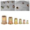 thumbnail image 4 of Rivet Nut Set, 150pcs Durable And Long Service Life Zinc Alloy Rivet Nut, Furniture For Switches Automobiles Elevators, 4 of 8