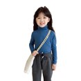 thumbnail image 1 of Qudderr Chandails pour Filles Tout-Petits 2-13 Ans Pull à Col Roulé Manches Longues Automne Hiver, 1 of 8