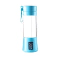 thumbnail image 2 of Cagogo Portable Blender, USB Rechargeable Personal Blender for Smoothies Shakes Protein Drinks, 6 Blade Handheld Blender with Travel Lid, Mini Juicer Blender for Gym Fitness Camping Office Home, 2 of 6