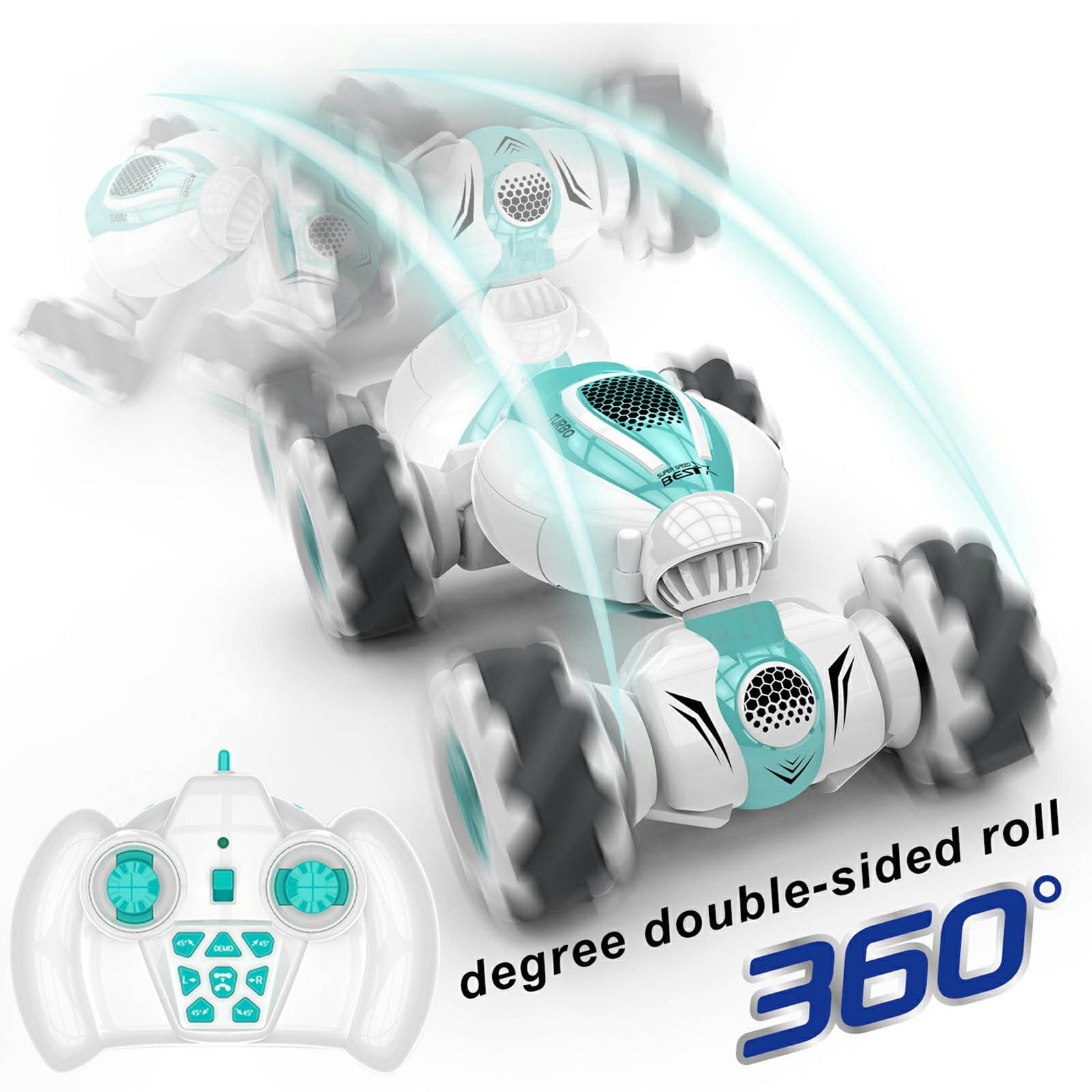 Mini RC Remote Control Car Toy Children's Stunt Car Remote Control Car Toy Four-wheel Drive Drift Car