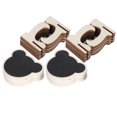 thumbnail image 4 of Noref Wood Mini Chalkboard Signs Place Cards Small Blackboard Weddings Parties Decor, 4 of 8