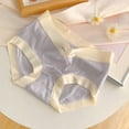 thumbnail image 2 of Ultra-Soft Cotton Imitation Girls Underwear - Breathable Mid Rise Hypoallergenic Panties (3-15Y), 2 of 3