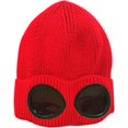 thumbnail image 1 of LinYooLi Women Knit Beanie Skull Hat Slouchy Chunky Cable Warm Soft Thick Cap with Goggles, 1 of 7