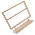 thumbnail image 4 of Earring Display Stand, Earring Organizer Stand, Log Color Wooden Earrings Jewelry Holder Earring Holder With Wood Basic Stand Storage Display For Hanging Earrings, 4 of 8