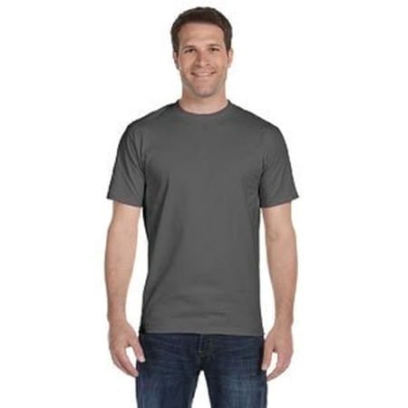 Hanes T-Shirt à Col Ras du Cou ComfortSoft Sans Étiquette pour Hommes