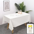 thumbnail image 1 of SPOORYYO Disposable Tablecloths for Parties, Picnics, and Events - 54x72 Inches, Strong Stain Resistance, Easy Cleanup, Available in Multiple Colors, 1 of 6