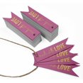 thumbnail image 3 of Inkdotpot Real Gold Foil Made With Love Text Tags Favor Hang Paper Tags 50 Pieces, 3 of 6