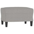 thumbnail image 4 of vidaXL Repose-Pieds Moderne Pouf Repose-Pieds pour Salon en Tissu, 4 of 6