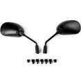 thumbnail image 3 of Krator Custom Rear View Mirrors Black Pair w/Adapters Compatible with KTM Adventure 50 950 990, 3 of 4