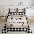 thumbnail image 1 of Erosebridal Happy Camping Bedding Toddler Comforter Set, Buffalo Down Comforter, Rustic Theme Decor, 2pcs, 1 of 7