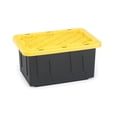 thumbnail image 3 of Durabilt 15 Gallon Tough Plastic Storage Tote - 6pk, 3 of 10