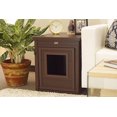 thumbnail image 5 of New Age Pet Habitat N Home Indoor Litter Loo furniture style litter box cover brown, 5 of 5