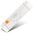 thumbnail image 1 of 12 Inch Paper Trimmer, A4 Size Paper Cutter with Automatic Security Safeguard for Coupon, Craft Paper and Photos (Green), 1 of 4
