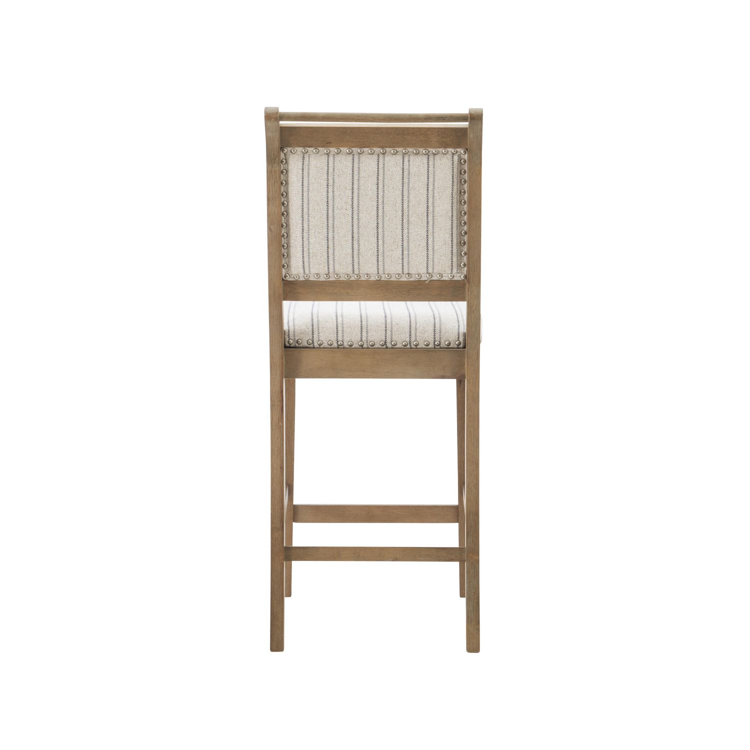 Tabouret de comptoir gris Perle