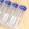 thumbnail image 3 of Distributeur de Pièces Tubes de Rangement pour Pièces Organisateur de Pièces Distributeur de Pièces pour Monnaie Boîte à Pièces Changeur de Pièces Distributeur Multi-Couches Empilable Grande Capacité Tubes de Rangement pour Pièces Boîte à Pièces pour, 3 of 5