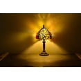 thumbnail image 1 of Tiffany Style Desk Lamp Table Lamp Bedroom Stained-Glass Bronze 14.5'' Height, 1 of 4