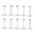 thumbnail image 1 of 10 Pcs Clous d'Oreilles en Acrylique Transparent 16G pour Lèvres, Clous Labret, Bijoux, 1 of 5