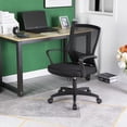 thumbnail image 2 of BestOffice Chaise de Bureau Ergonomique – Hauteur Réglable, Pivotante, Capacité de 250 Lb, Gestionnaire Noire, 2 of 8