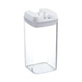 thumbnail image 1 of Bigersell Food Storage Containers with Lids Airtight Plastic Cereal Containers Stackable Kitchen Storage Dry Food Canisters for Kitchen Pantry Easy Open Canister C L, 1 of 1
