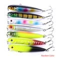 thumbnail image 1 of 1pcs/7pcs 3D Eyes Hooks Simulation Fish Hard Bait Deep Lures Simulation Bait Fish Sea Bass Fishing Tackle Aritificial Lures, 1 of 8