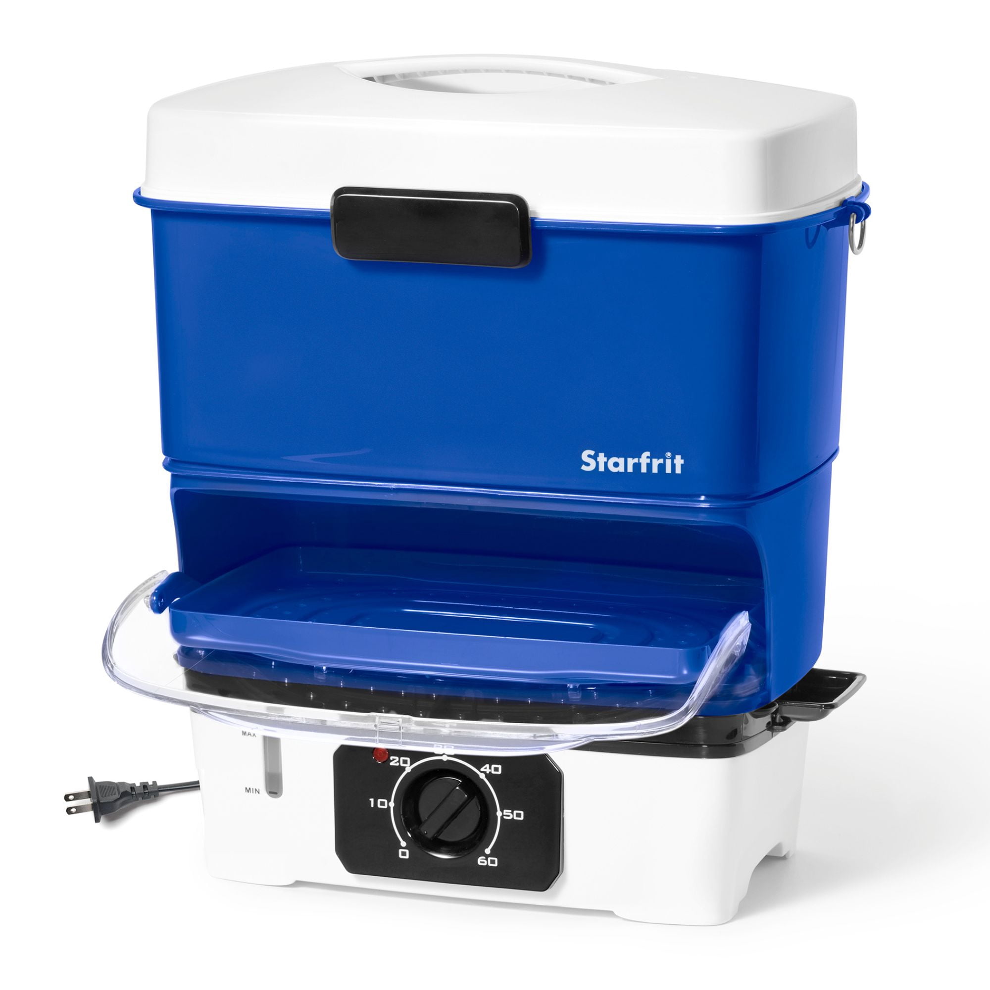 Starfrit Electric Hot Dog Steamer, Steams up to 12 Hot-Dogs