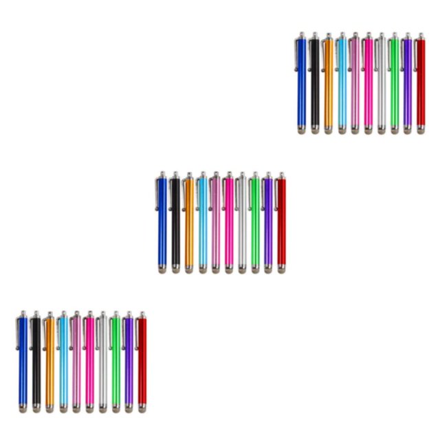 Ruiboury 20 Pcs/ensemble Stylet pour Tablette Précision Améliorée Fonctionnement Sans Effort Précis 3Ensemble