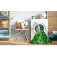 thumbnail image 2 of Ahgly Company Tapis d'Aire Rectangulaire Transitionnel Vert pour Intérieur, Lavable à la Machine, 7 Pieds x 9 Pieds, 2 of 7