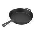 thumbnail image 4 of Poêle à Frire en Fonte, Répartition Uniforme de la Chaleur, pour Cuisson et Grillades en Camping Intérieur Extérieur Sans Revêtement, 4 of 7